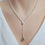 Thumbnail: Crystal Pendent Necklce set
