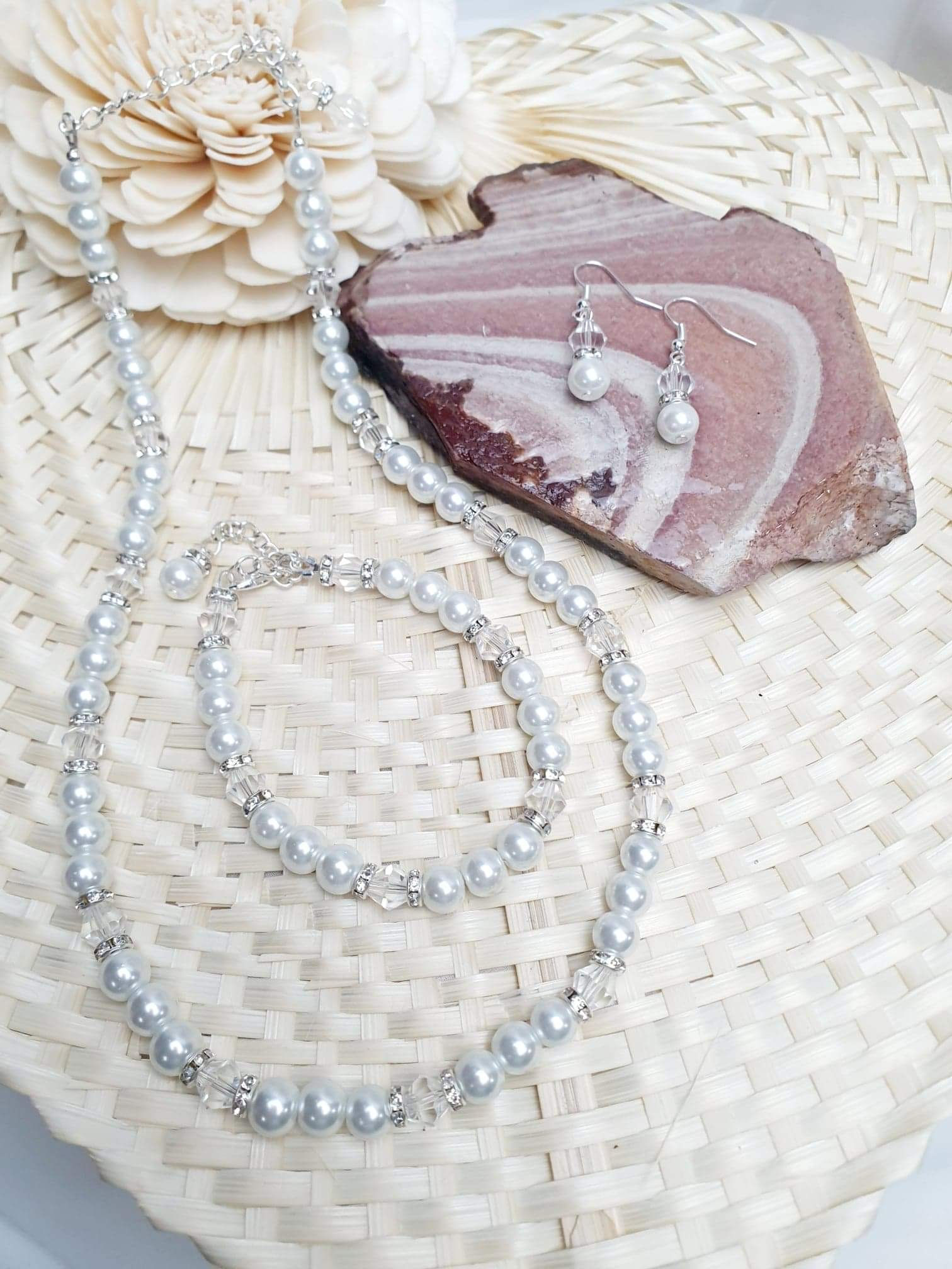 Marnie Pearl and Diamantes Set