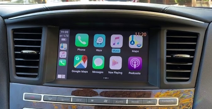 Carplay infiniti qx60