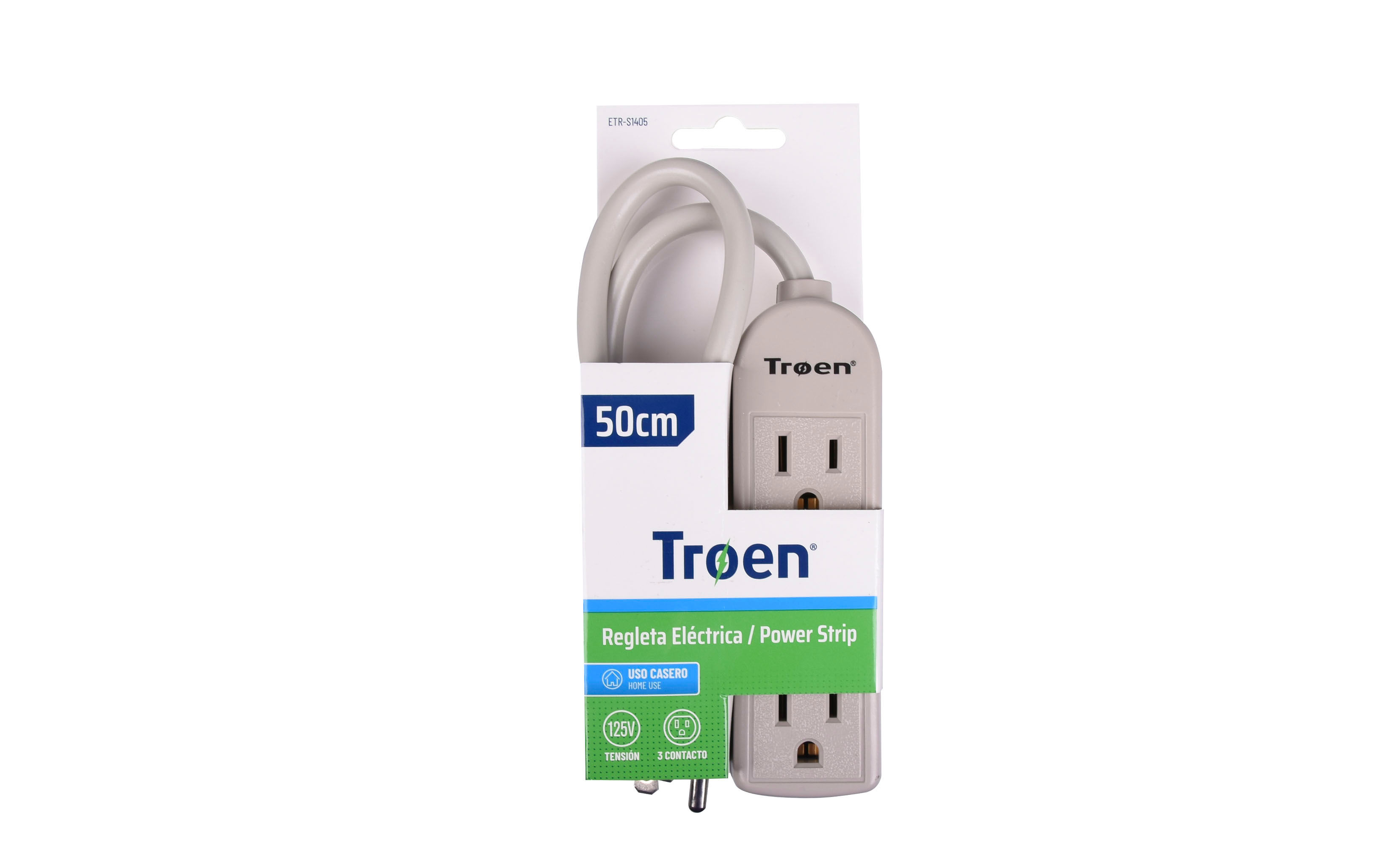 Regleta eléctrica (3 tomas polarizados)