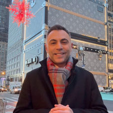 This Year’s Holiday Greeting with a Unique Backdrop