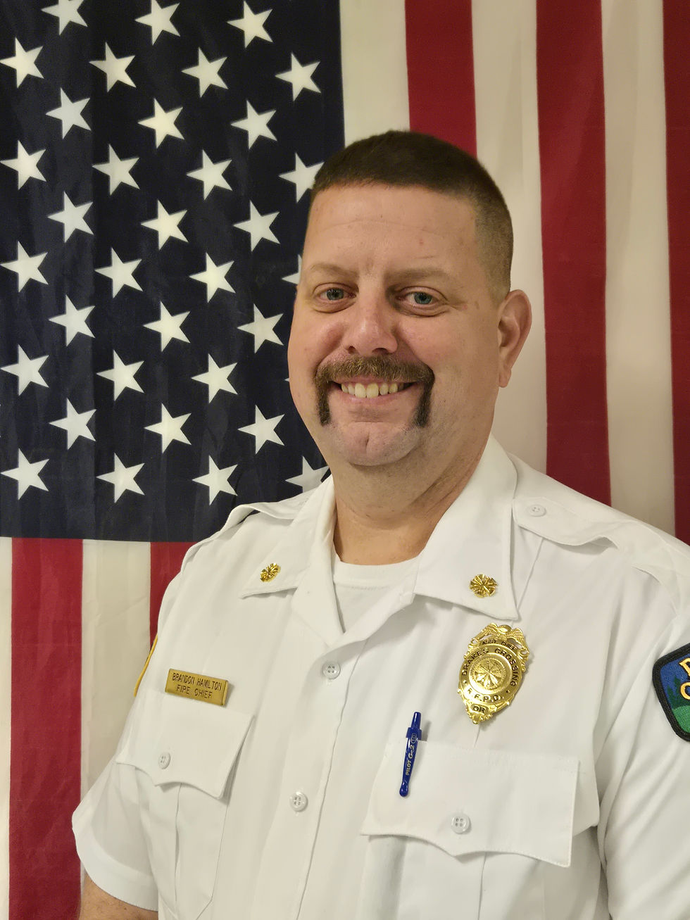 Fire Chief Brandon Hamilton