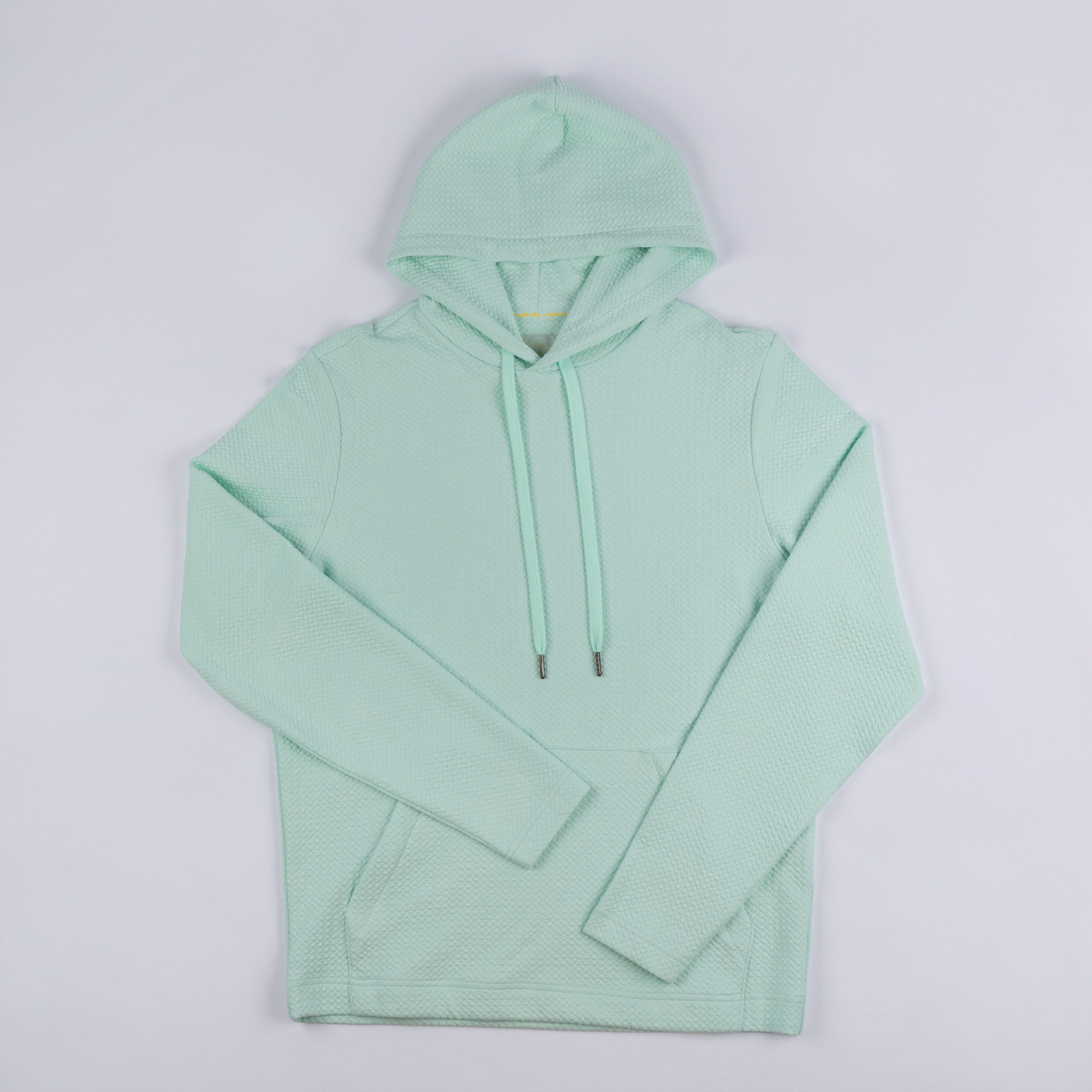 The QII Hoodie — Mint | Hidden Zip Pouch