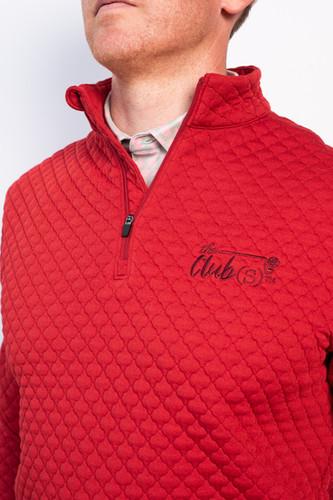 CLUBHAUS ANTi COUNTRY CLUB Halfzip L/S 赤 Adidas FablicMix Halfzip L/S CH X ACC Custom -