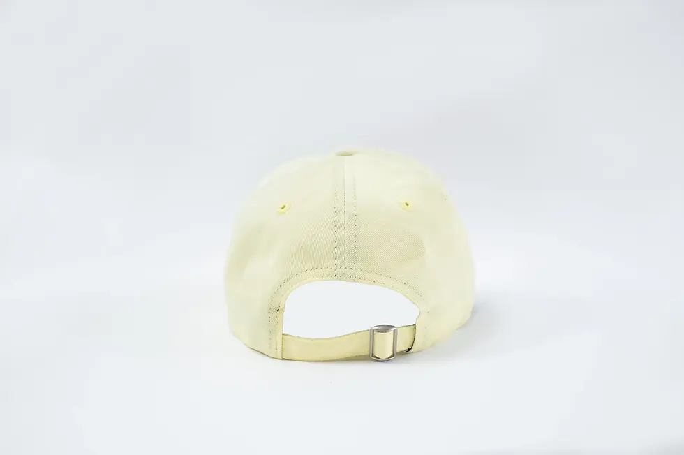 Thumbnail: Back view of the Vincent cream baseball cap
