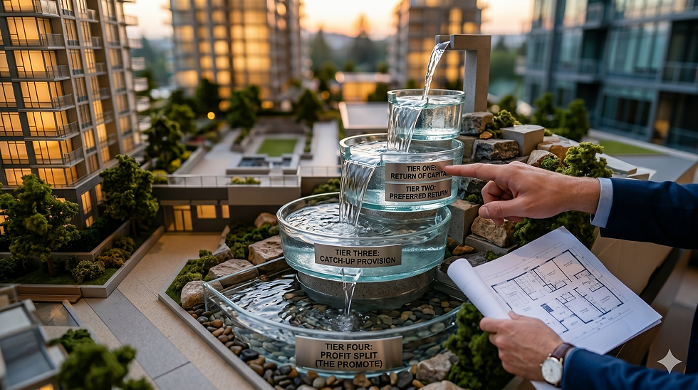 What Is a Waterfall Distribution in Real Estate, And How Does It Determine What You Actually Get Paid?