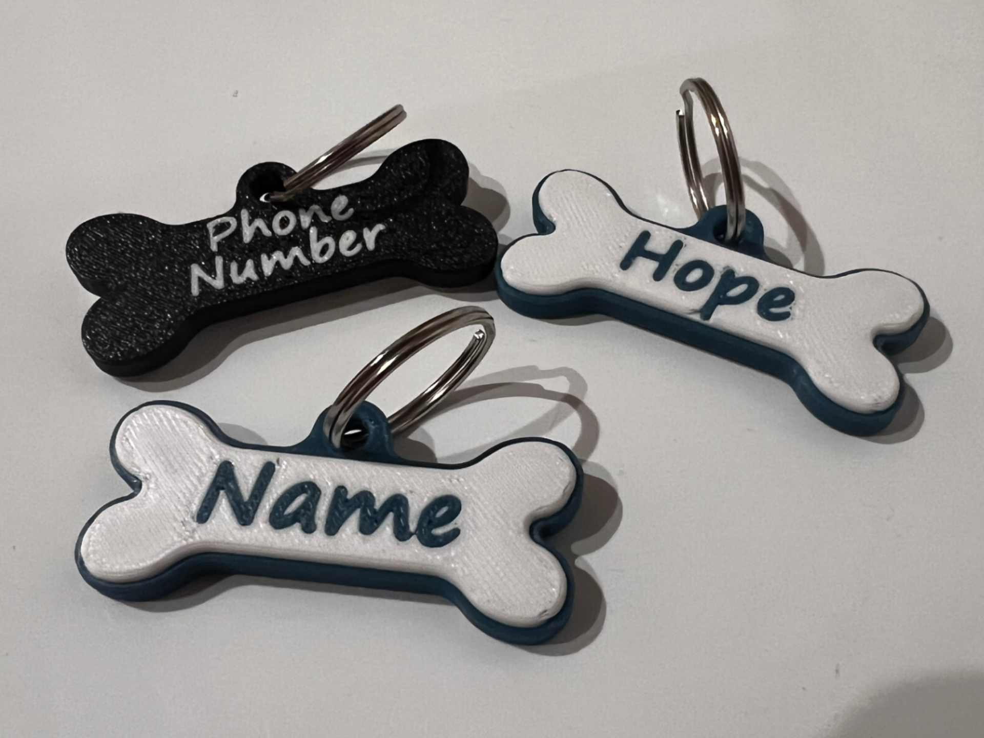 Pet name tag / Keychain