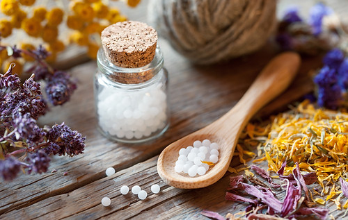 Flaschen Homöopathie Globuli