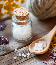 Flessen Homeopathie Globulen