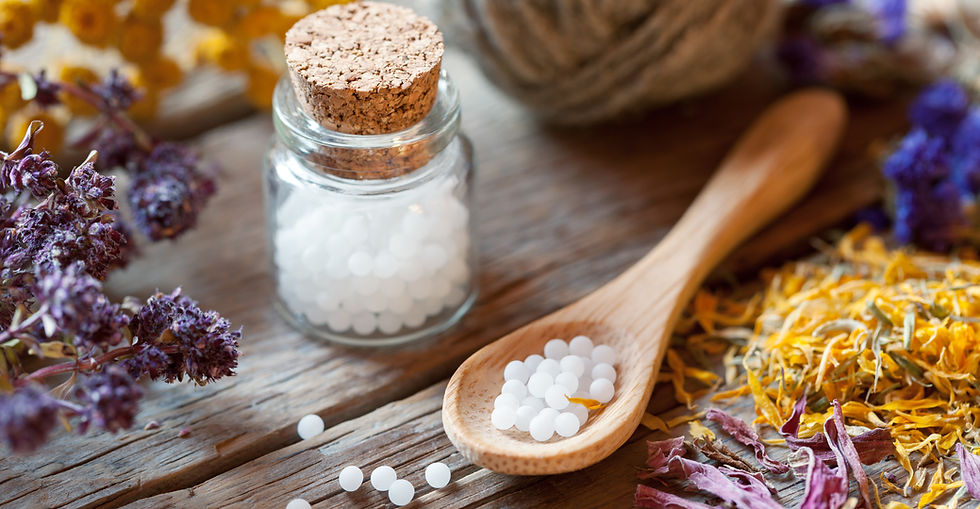 Homeopathy and Dried Herbs