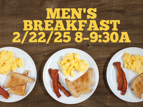 'Act Like Men!' Men's Breakfast