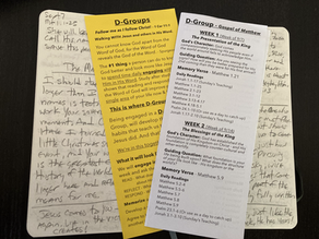 D-Groups = Disciples on Mission