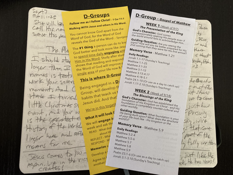 D-Groups = Disciples on Mission