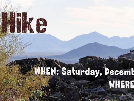 Prayer Hike to prepare for 2023