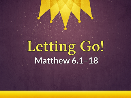 How are you at letting go?