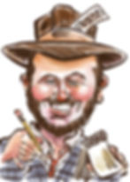 Thumbnail: 5” x 7” Custom Color Digital Caricature
