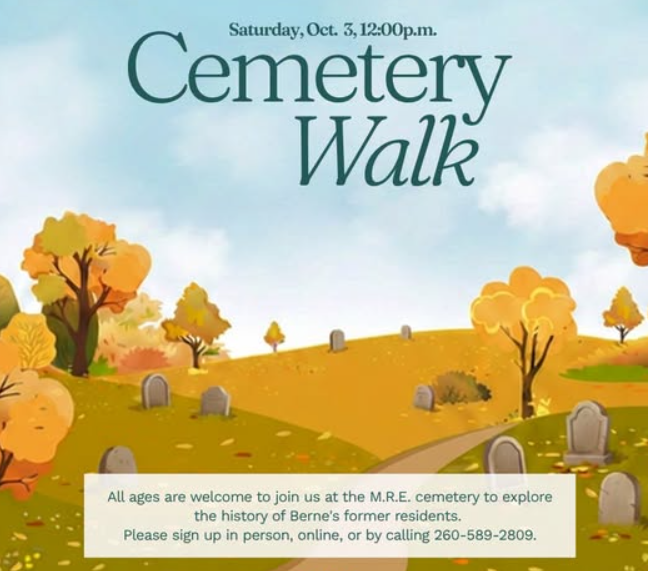 Berne Public Library Cemetery Walk (All ages event, registration required)