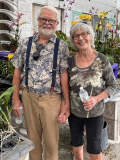 Tampa Orchid Club members