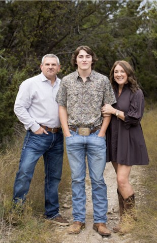 Sarah Deeds-Riley and her family