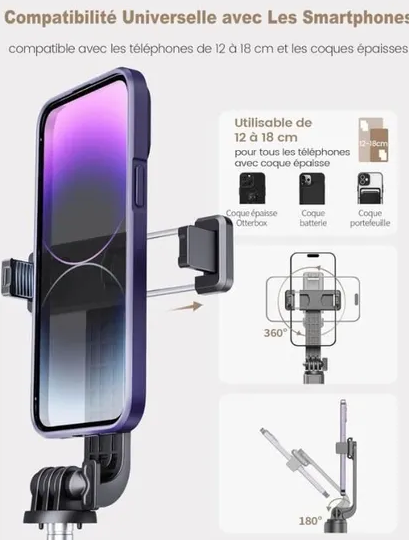 Miniatura: 165CM Perche à Selfie