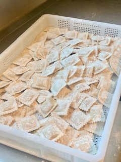 Arranged Food and Objects