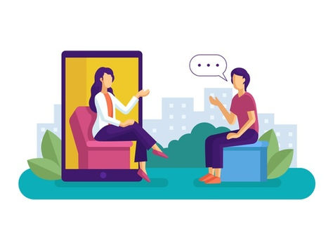 ¿Terapia online?