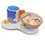 Thumbnail: Art Ceramics Abstract Tray Hors d'oeuvres Platter  Que Rico Handpainted