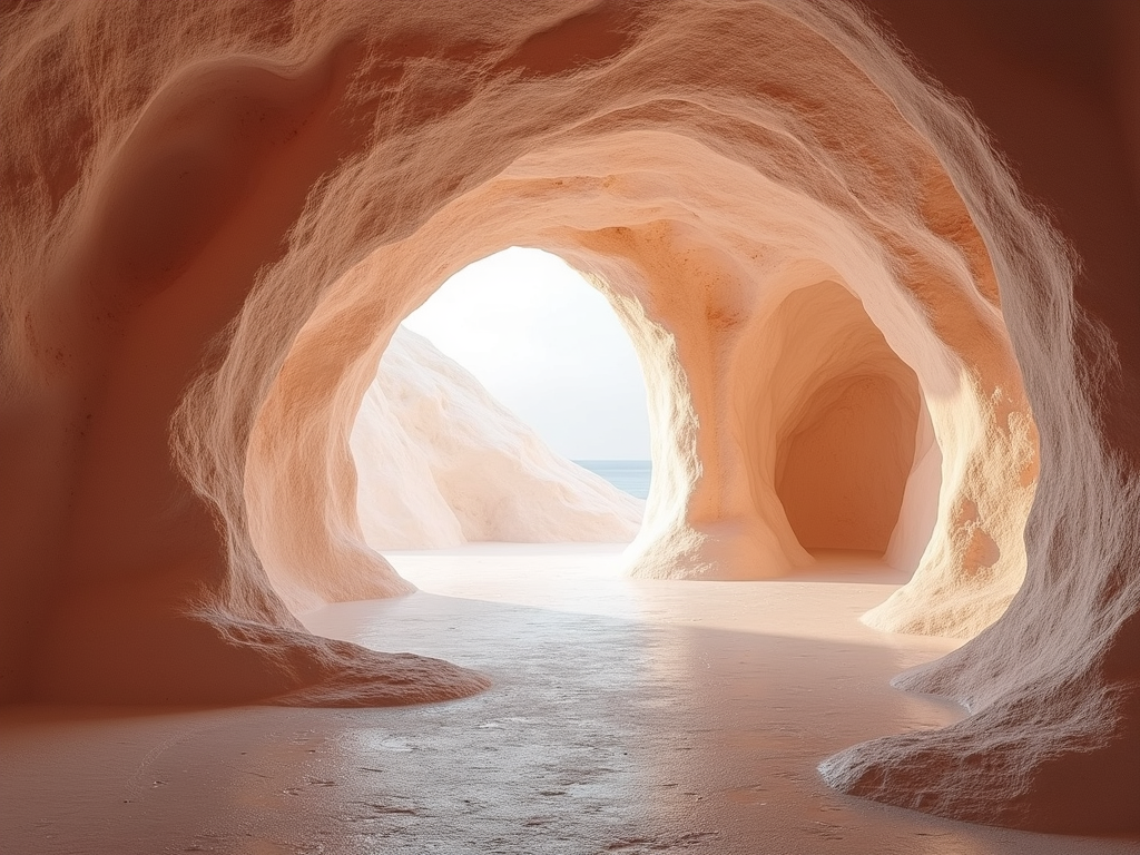 Serene Himalayan salt cave interior with soft ambient lighting at Salt Holistic Spa, London Ontario