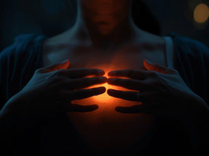 The body holds the story that thinking can’t access. When the mind is blank, the solar plexus often speaks first.