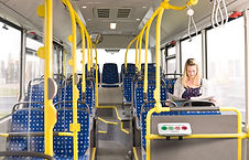 HappyOrNot Smiley Terminal i bus