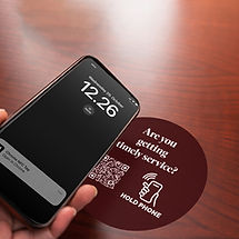 HappyOrNot Smiley Sign Sticker Services