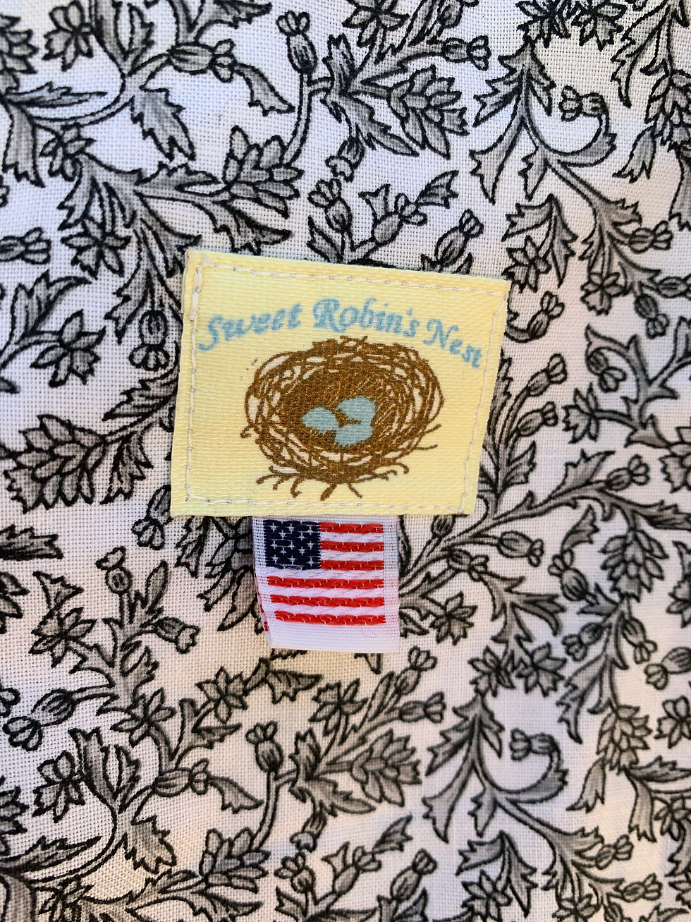 Thumbnail: TWO RED BUTTONS ELEGANT APRON