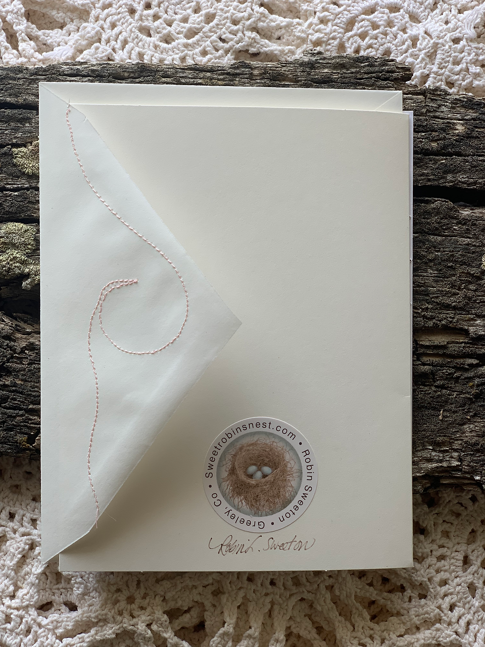 Thumbnail: PINK  CARDS, SET OF 3