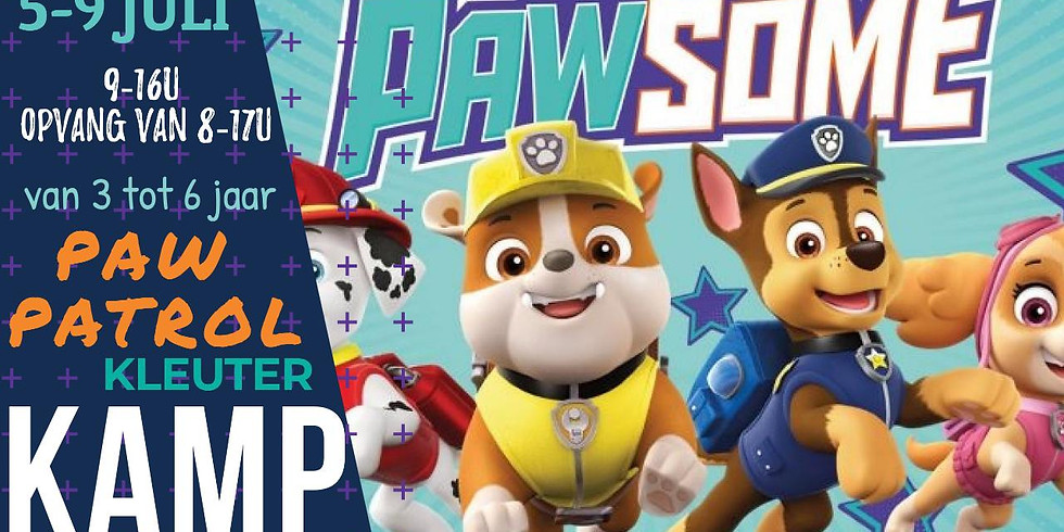 Zomer PAW PATROL/ SPEURNEUZEN: 5-9 juli 2021