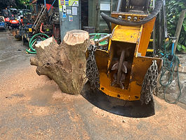 Stump Grinder Attachment