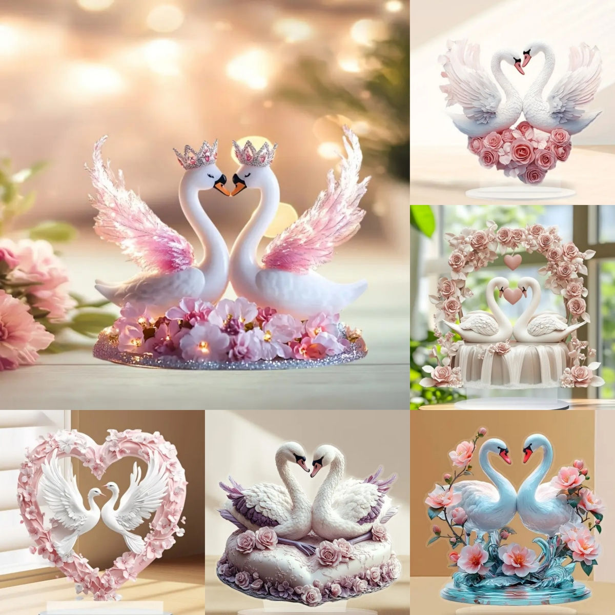 Panneau Décoratif en Acrylique avec Socle – Décoration de Bureau et Comptoir Sty