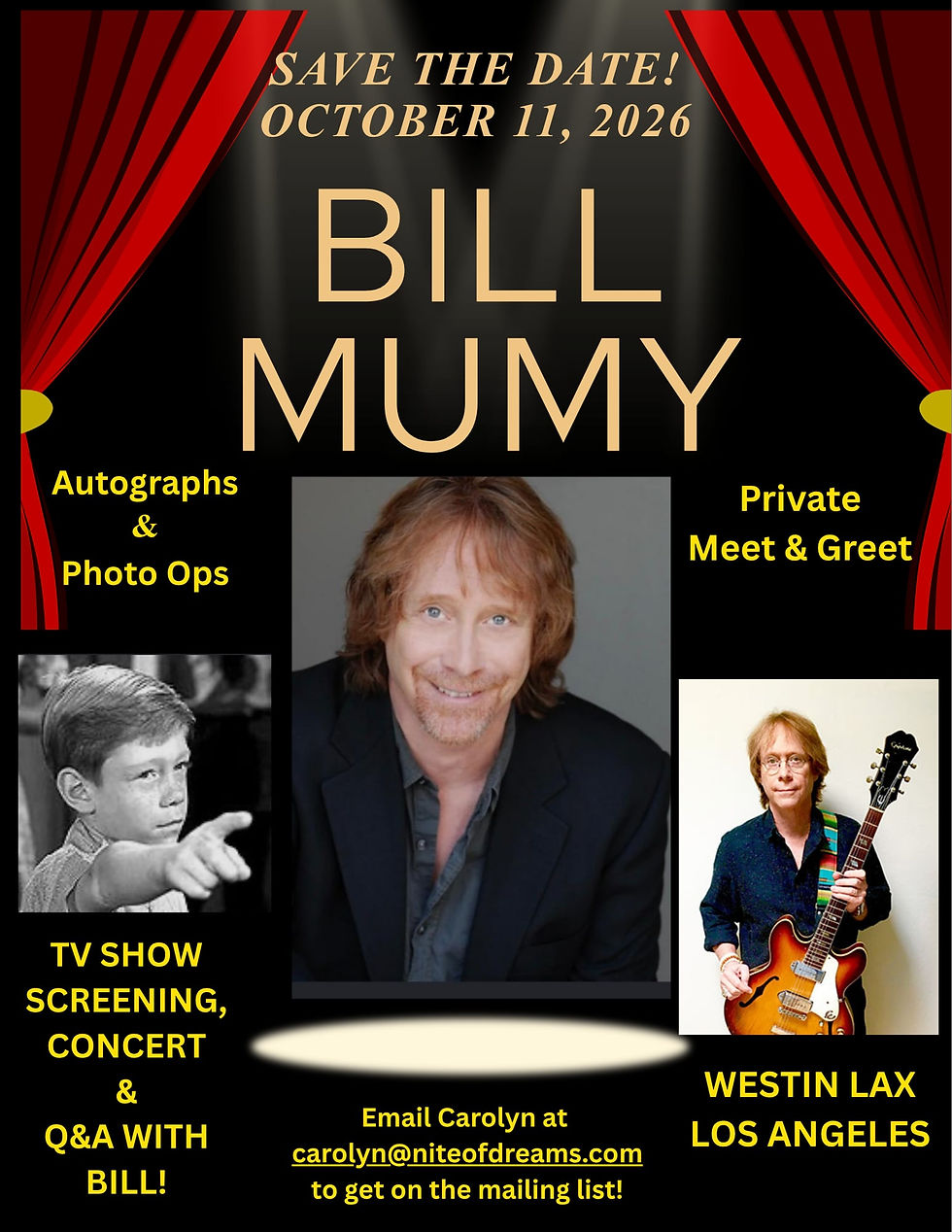 Bill Mumy Special Event