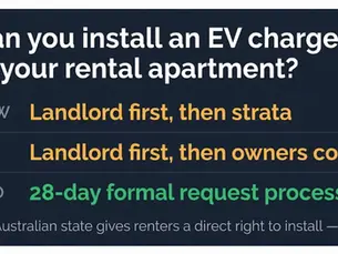 Can you install an EV charger in your rental apartment?