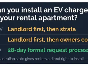 Can you install an EV charger in your rental apartment?