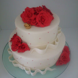 Rosas vermelhas para noivado