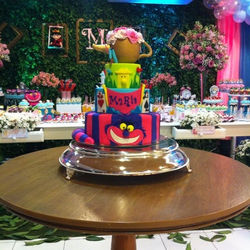 Meu bolo com décor by Cleide Gregório#impressionefestas