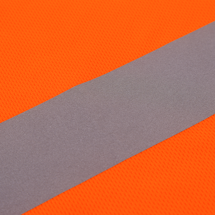 Thumbnail: TLBE123C-2 V-Neck Long Sleeve T-shirt, Class 2, Orange