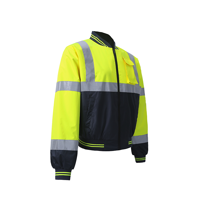 Thumbnail: 317C-3 High Visibility Light Weight Windbreaker, Class 3, Lime, 150 Denier
