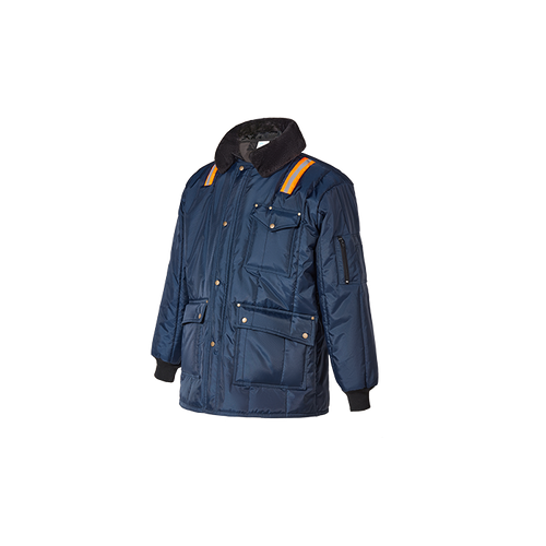 FJ-80 Heavy Duty Freezer Jacket, Blue, Insulated, 840 Denier | 2W