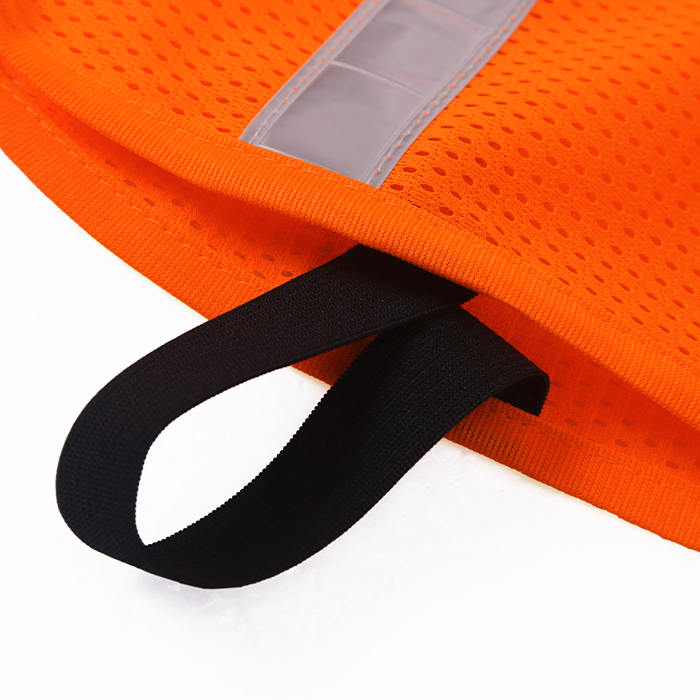 Thumbnail: ICM103  High Visibility Incident Command Vest, Orange, Hook & Loop Closure