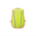 Thumbnail: 8028A High Visibility Economy Safety Vest, Lime, Mesh
