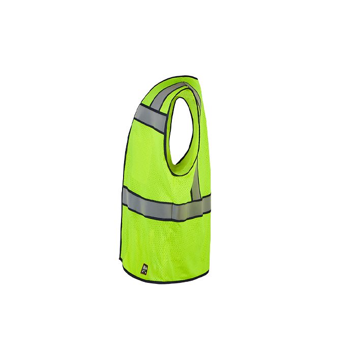 Thumbnail: FR-M902C-2 High Visibility Flame Resistant Vest, Class 2, Lime