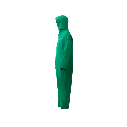 8035-CL Chemical Coverall, Green, 0.35mm | 2W International