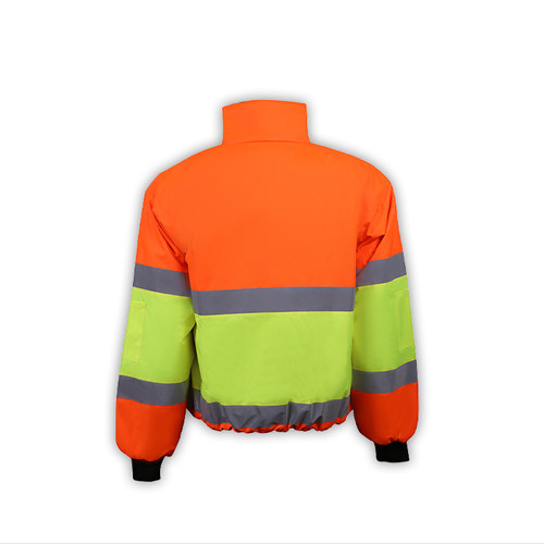 300C-3 High Visibility Reversible Bomber Jacket, Class 3, Orange