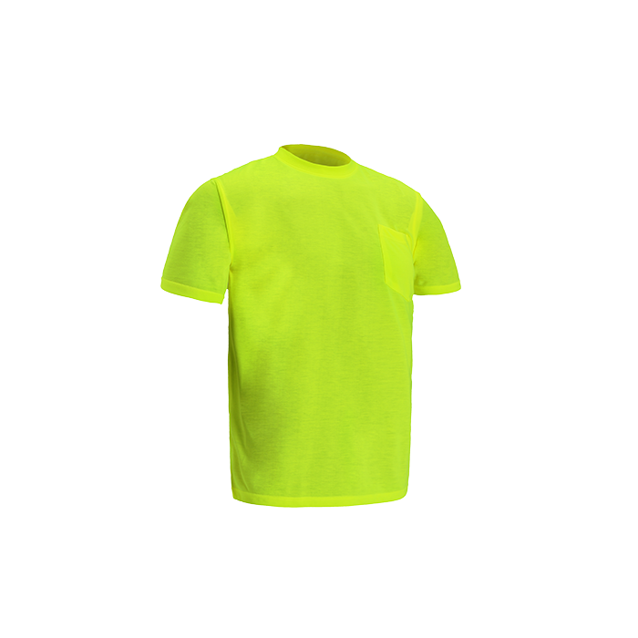 Thumbnail: TS115 High Visibility Short Sleeve T-shirt, Lime, Breathable Polyester